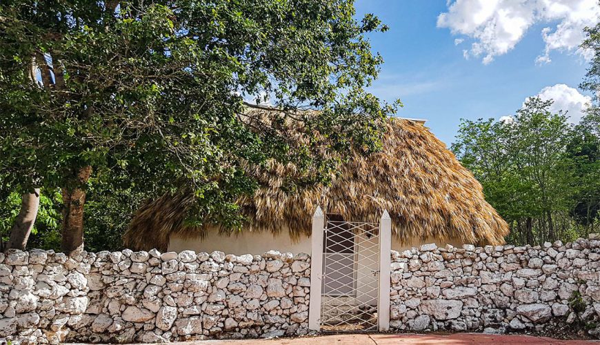 La construcción de la casa maya